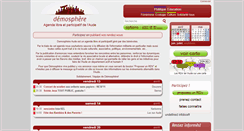 Desktop Screenshot of carcassonne.demosphere.eu