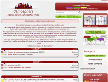 Tablet Screenshot of carcassonne.demosphere.eu