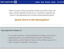 Tablet Screenshot of demosphere.com